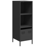 VidaXL Hoge kast 35x39x103,5 cm staal zwart