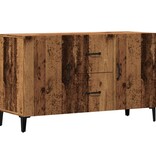 VidaXL Dressoir 100x36x60 cm bewerkt hout oud houtkleurig