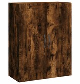 VidaXL Wandkast 69,5x34x90 cm bewerkt hout gerookt eikenkleurig