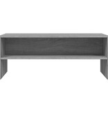 VidaXL Tv-meubel 100x40x40 cm bewerkt hout grijs sonoma eikenkleurig