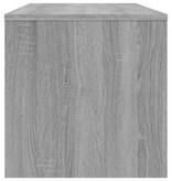 VidaXL Tv-meubel 100x40x40 cm bewerkt hout grijs sonoma eikenkleurig