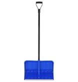 VidaXL Sneeuwschep 147 cm metaal blauw