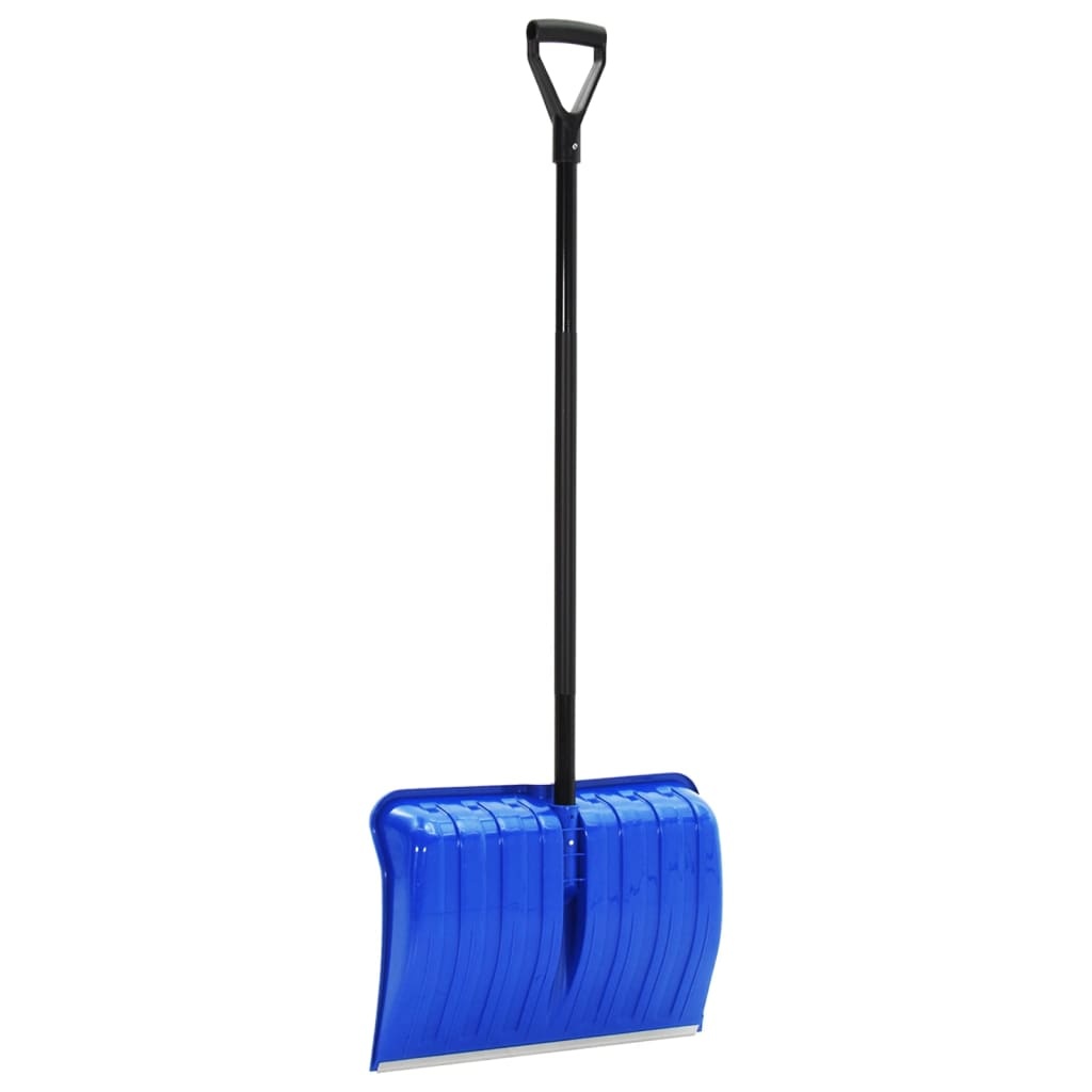 VidaXL Sneeuwschep 147 cm metaal blauw