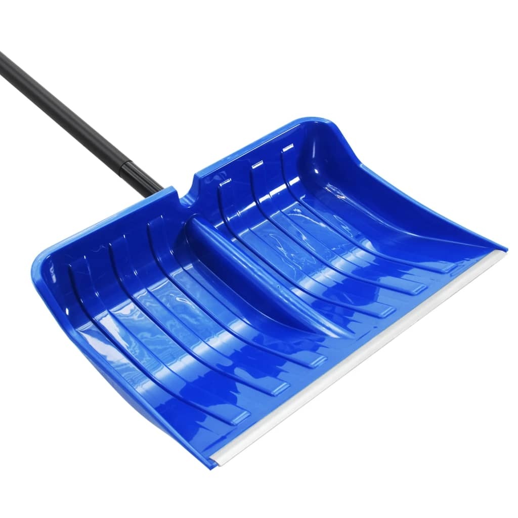 VidaXL Sneeuwschep 147 cm metaal blauw