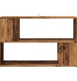 VidaXL Boekenkast 100x24x63 cm bewerkt hout oud houtkleurig