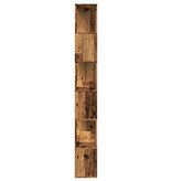 VidaXL Boekenkast/kamerscherm 80x24x186 cm oud houtkleurig