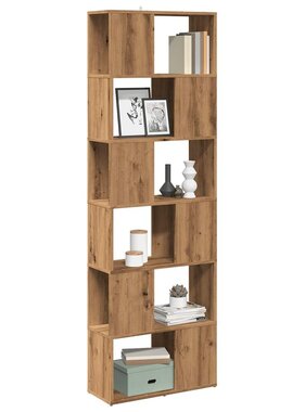 VidaXL Boekenkast/kamerscherm 60x24x186 cm artisanaal eikenkleur