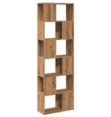VidaXL Boekenkast/kamerscherm 60x24x186 cm artisanaal eikenkleur