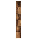 VidaXL Boekenkast/kamerscherm 60x24x186 cm oud houtkleurig