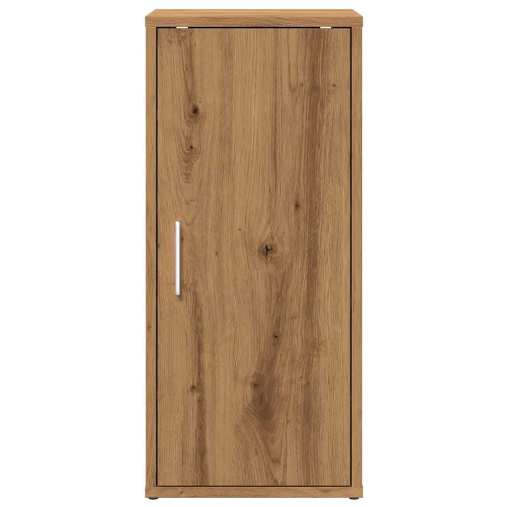 VidaXL Schoenenkast 32x35x70 cm bewerkt hout artisanaal eikenkleur