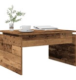 VidaXL Salontafel 68x50x38 cm bewerkt hout oud houtkleurig