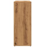 VidaXL Dressoir 91x29,5x75 cm bewerkt hout artisanaal eikenkleurig