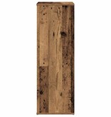 VidaXL Schoenenrek 54x34x100,5 cm bewerkt hout oud houtkleurig
