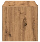 VidaXL Tv-meubel 100x40x40 cm bewerkt hout artisanaal eikenkleurig