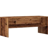 VidaXL Tv-meubel 100x40x40 cm bewerkt hout oud houtkleurig