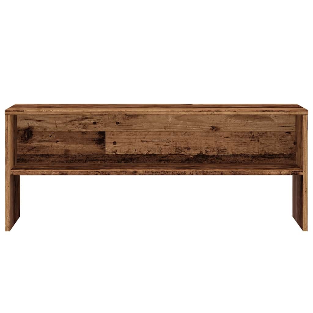 VidaXL Tv-meubel 100x40x40 cm bewerkt hout oud houtkleurig