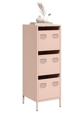 VidaXL Hoge kast 39x35x103,5 cm staal zwart