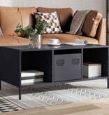 VidaXL Salontafel 101,5x50x43,5 cm koudgewalst staal antracietkleurig