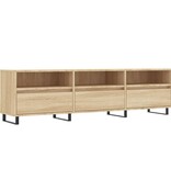 VidaXL Tv-meubel 150x30x44,5 cm bewerkt hout sonoma eikenkleurig