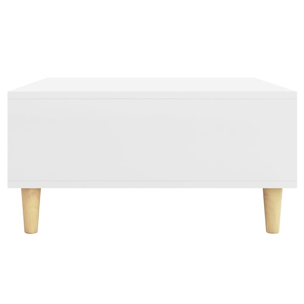 VidaXL Salontafel 60x60x30 cm bewerkt hout wit
