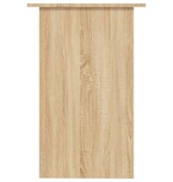 VidaXL Bureau 90x50x74 cm bewerkt hout sonoma eikenkleurig