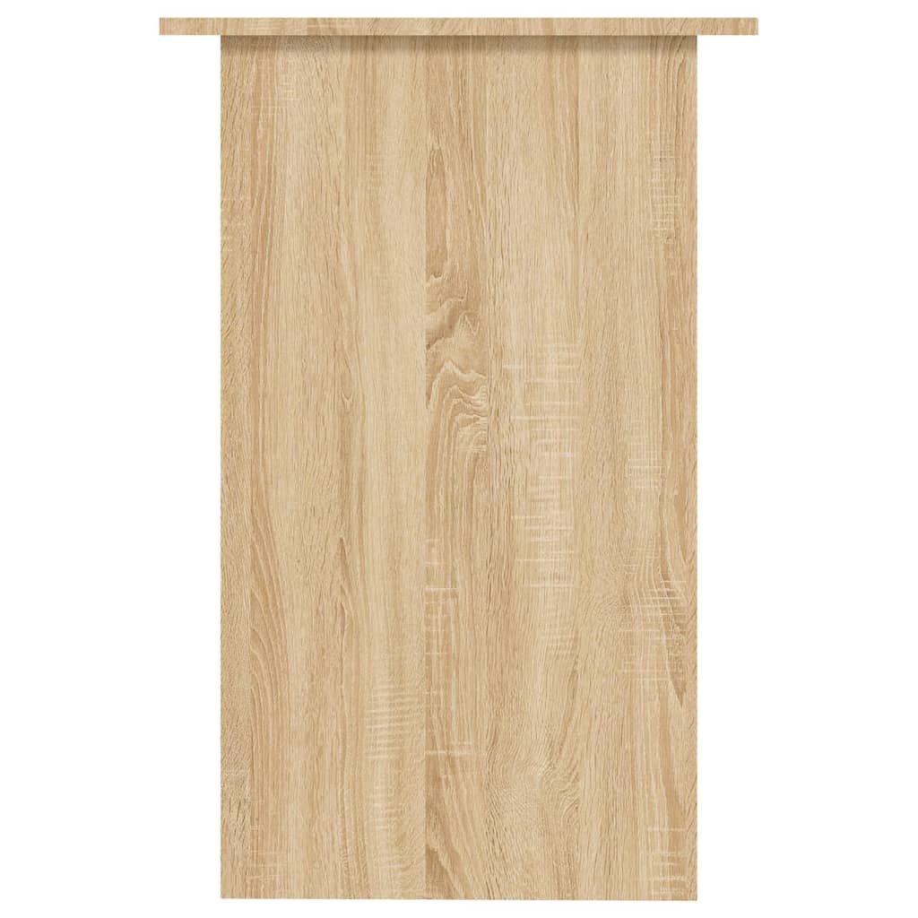 VidaXL Bureau 90x50x74 cm bewerkt hout sonoma eikenkleurig