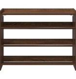 VidaXL Schoenenrek 80x25x61,5 cm bewerkt hout bruin eikenkleur