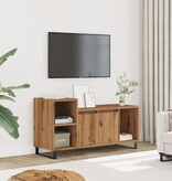 VidaXL Tv-meubel 100x35x55 cm bewerkt hout artisanaal eikenkleur