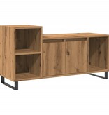 VidaXL Tv-meubel 100x35x55 cm bewerkt hout artisanaal eikenkleur