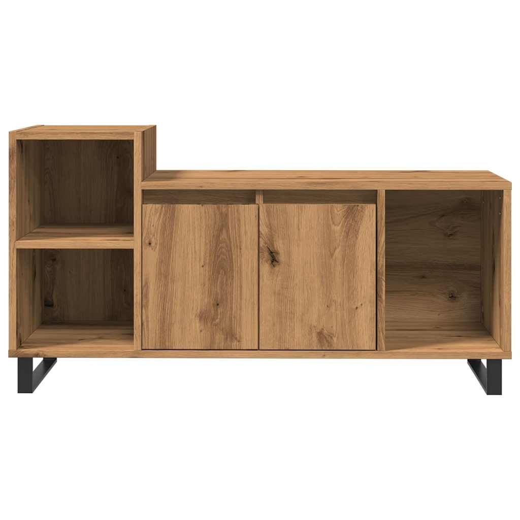 VidaXL Tv-meubel 100x35x55 cm bewerkt hout artisanaal eikenkleur