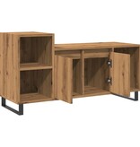 VidaXL Tv-meubel 100x35x55 cm bewerkt hout artisanaal eikenkleur
