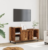 VidaXL Tv-meubel 100x35x55 cm bewerkt hout oud houtkleurig
