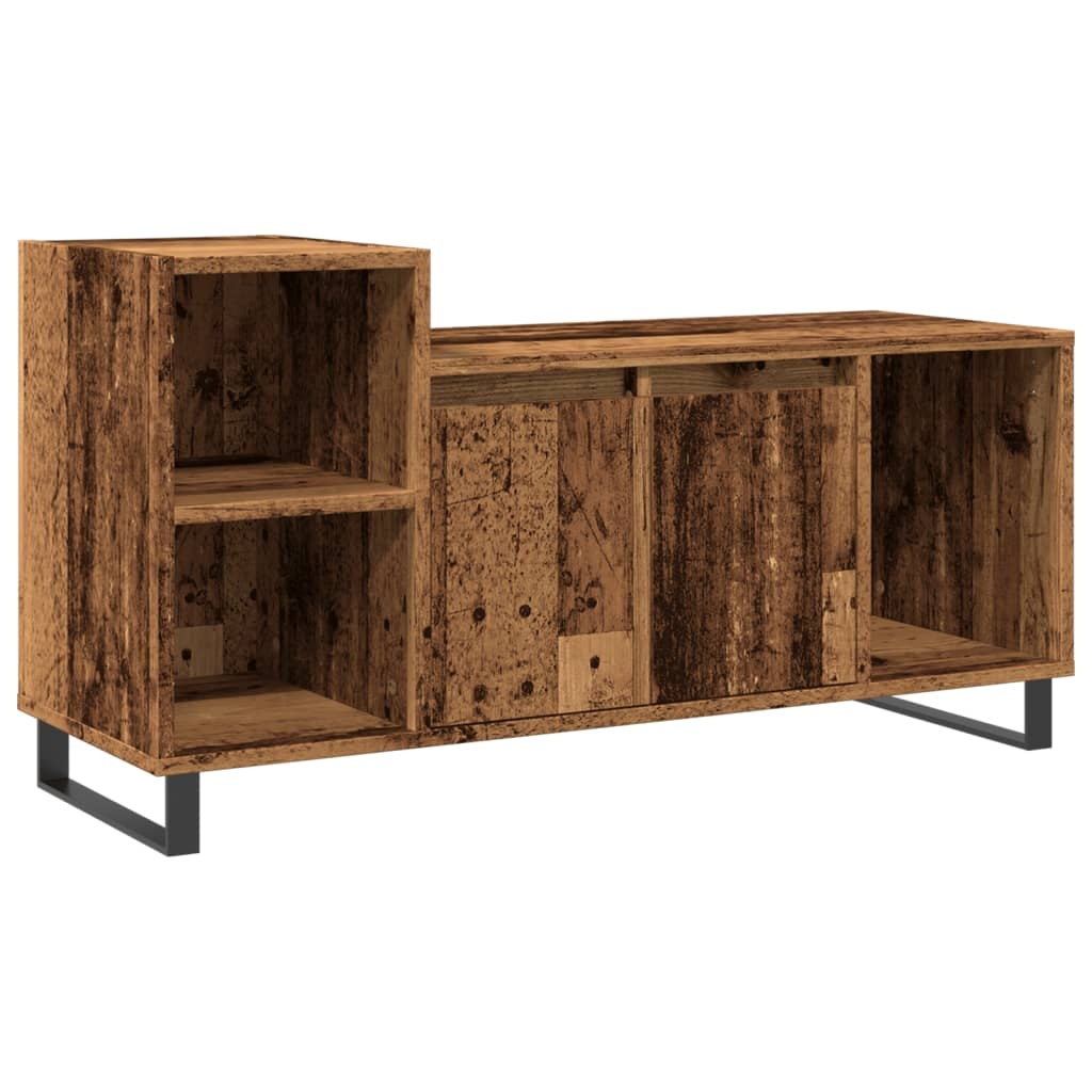 VidaXL Tv-meubel 100x35x55 cm bewerkt hout oud houtkleurig