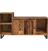 VidaXL Tv-meubel 100x35x55 cm bewerkt hout oud houtkleurig