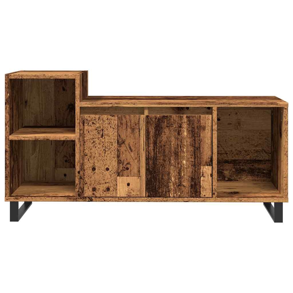 VidaXL Tv-meubel 100x35x55 cm bewerkt hout oud houtkleurig