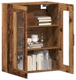 VidaXL Dressoir 69,5x34x90 cm bewerkt hout oud houtkleurig