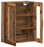 VidaXL Dressoir 69,5x34x90 cm bewerkt hout oud houtkleurig