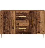 VidaXL Dressoir 100x36x60 cm bewerkt hout oud houtkleurig