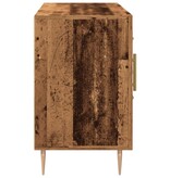 VidaXL Dressoir 100x36x60 cm bewerkt hout oud houtkleurig