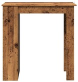 VidaXL Bartafel met schap 102x50x103,5 cm bewerkt hout oud houtkleurig
