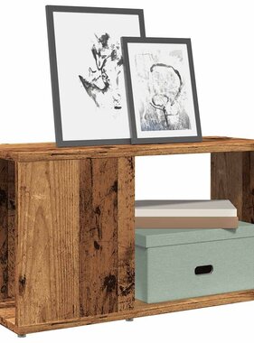 VidaXL Tv-meubel 60x24x32 cm bewerkt hout oud houtkleurig