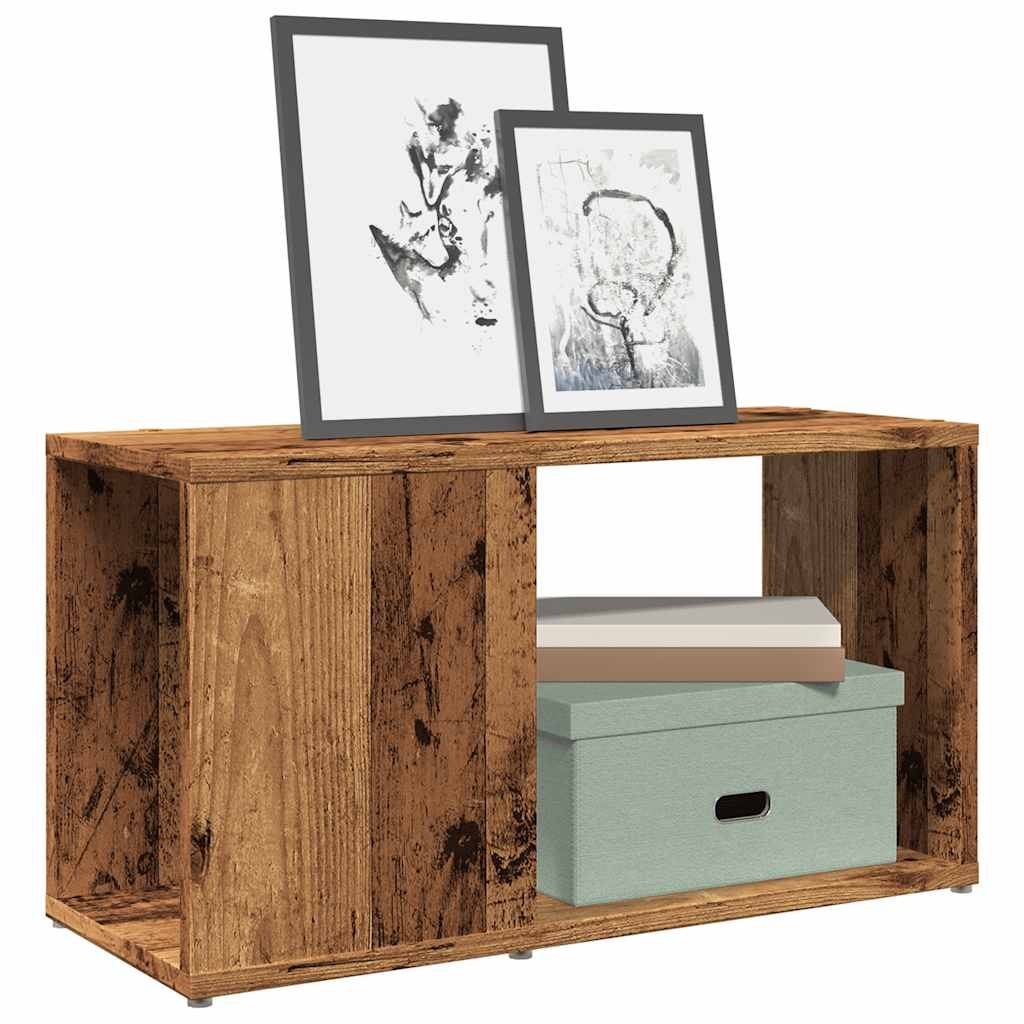 VidaXL Tv-meubel 60x24x32 cm bewerkt hout oud houtkleurig