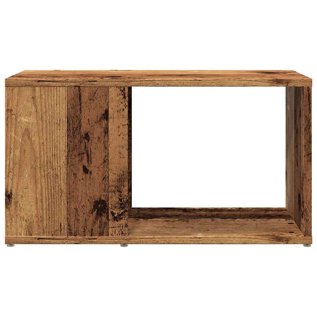 VidaXL Tv-meubel 60x24x32 cm bewerkt hout oud houtkleurig
