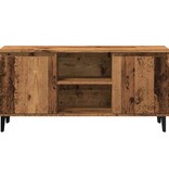 VidaXL Tv-meubel 102x35x50 cm bewerkt hout oud houtkleurig