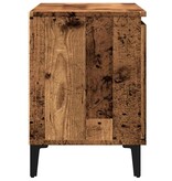 VidaXL Tv-meubel 102x35x50 cm bewerkt hout oud houtkleurig