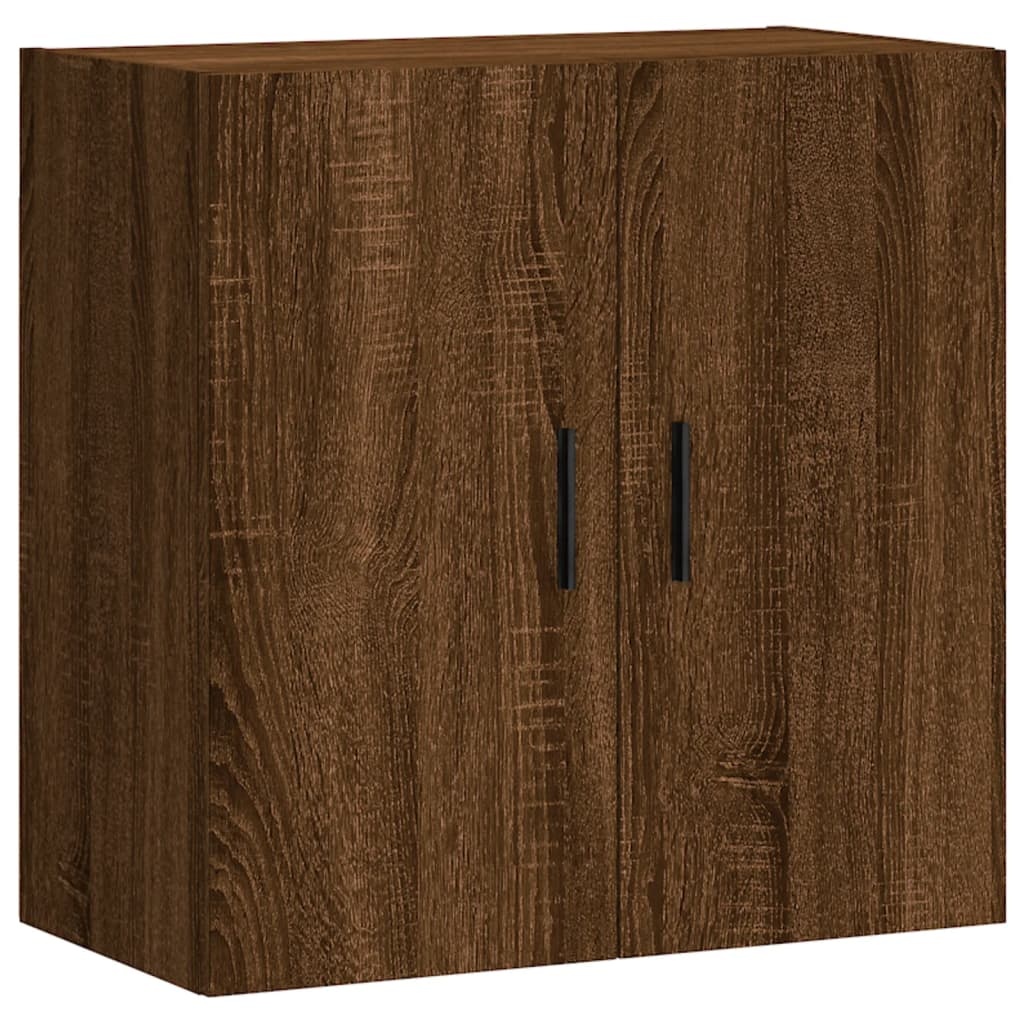 VidaXL Wandkast 60x31x60 cm bewerkt hout bruin eikenkleur