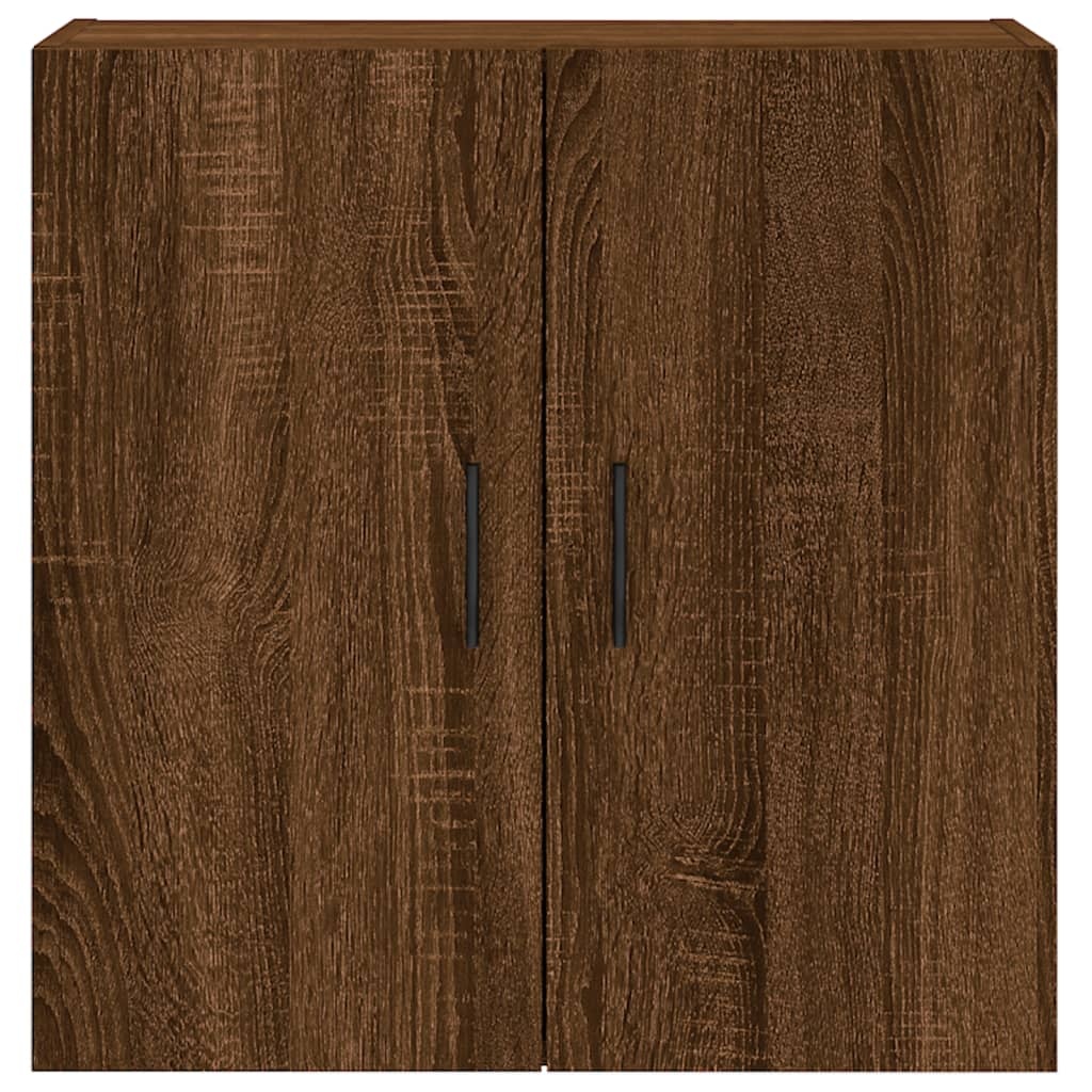 VidaXL Wandkast 60x31x60 cm bewerkt hout bruin eikenkleur