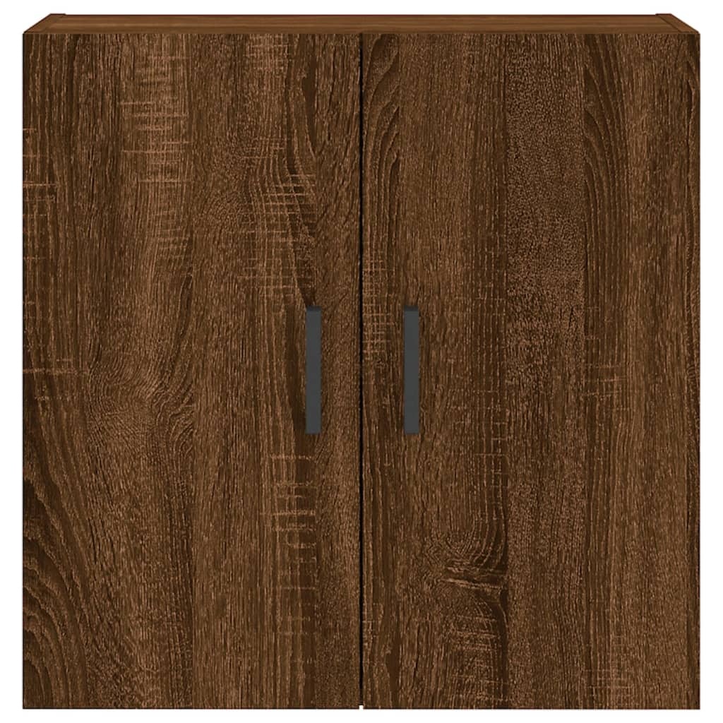 VidaXL Wandkast 60x31x60 cm bewerkt hout bruin eikenkleur