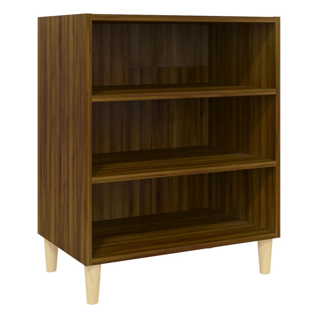 VidaXL Dressoir 57x35x70 cm spaanplaat bruin eikenkleur