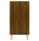 VidaXL Dressoir 57x35x70 cm spaanplaat bruin eikenkleur